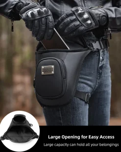 ROCKBROS Waterproof Tactical Drop Leg Bag Durable Adjustable Large Capacity