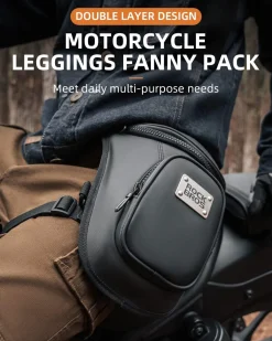 ROCKBROS Waterproof Tactical Drop Leg Bag Durable Adjustable Large Capacity