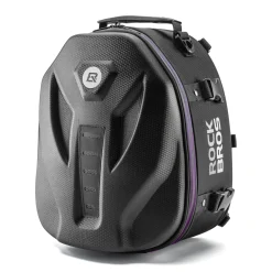 ROCKBROS Waterproof Tail Motorcycle Tail Rear Seat Bag 12.5L Storage Backpacks Hard Shell