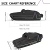 ROCKBROS Water Resistant Bike Triangle Frame Bag, Colorful Reflective 1.5L