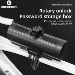 ROCKBROS Water-Resistant Bike Frame Bag with Password Lock