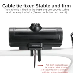 ROCKBROS Water-Resistant Bike Frame Bag with Password Lock