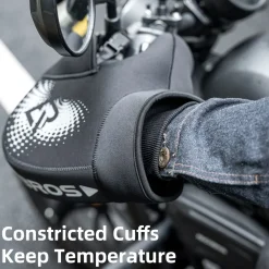 ROCKBROS Windproof Motorcycle Handlebar Muffs - Cold Weather Hand Warmers