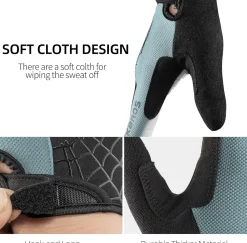 ROCKBROS Windproof Touch Screen Riding MTB Bike Gloves