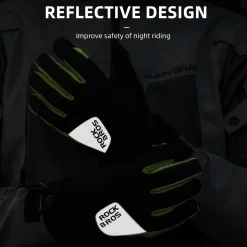 ROCKBROS Windproof Winter Cycling Padded Thermal Gloves for Men Women