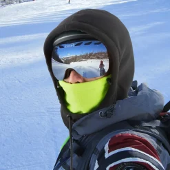 ROCKBROS Wind Resistant Ski Mask Balaclava Winter Fleece Hood Warm Face Cover Hat Scarf