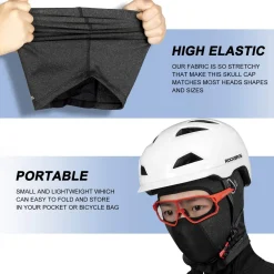 ROCKBROS Winter Balaclava Ski Mask with Glasses Holes for Men Women