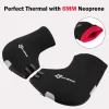 ROCKBROS Winter Bike Handlebar Mittens - Windproof Thermal Pogies for MTB