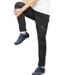 ROCKBROS Winter Cycling Pants for Men Thermal Windproof Mountain Bike Running Pants