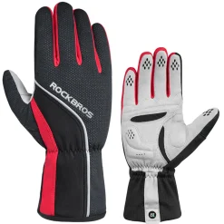 ROCKBROS Winter Gloves for Men Women Winter Cycling Gloves Windproof