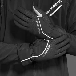 ROCKBROS Winter Gloves for Men Women Winter Cycling Gloves Windproof