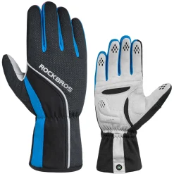 ROCKBROS Winter Gloves for Men Women Winter Cycling Gloves Windproof