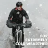 ROCKBROS Winter Handlebar Mittens - Extreme Cold Weather MTB Fat Bike Pogies