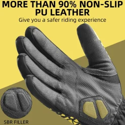 ROCKBROS Winter Thermal Cycling Warm Windproof Anti-Slip Gloves Touchscreen for Men Women