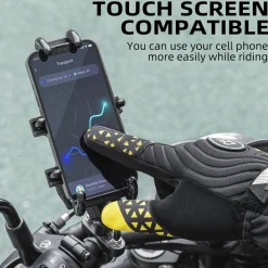 ROCKBROS Winter Thermal Cycling Warm Windproof Anti-Slip Gloves Touchscreen for Men Women