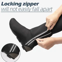 ROCKBROS Winter Windproof Thermal Cycling Shoe Covers