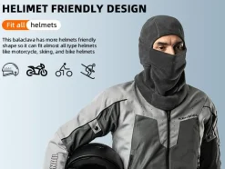 ROCKBROS Winter Windproof Thermal Fleece Balaclava Ski Mask for Men Women