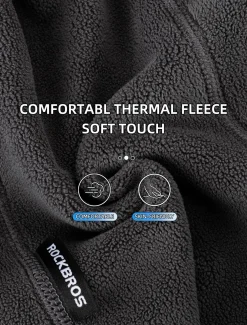 ROCKBROS Winter Windproof Thermal Fleece Balaclava Ski Mask for Men Women