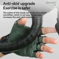 ROCKBROS × Zhejiang Professional FC Limited Edition Half-Finger Cycling Gloves