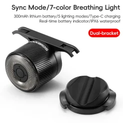 R1/R4 Tail Light Brake sensor USB-C Synchronized