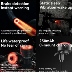 R0 Tail Light Brake sensor USB Handle Plug Smart Synchronization