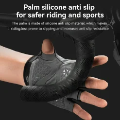 S424 Half Finger Bike Gloves Breathable