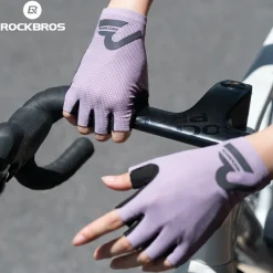 S407 Half-Finger Cycling Gloves with SBR Palm Breathable Mesh