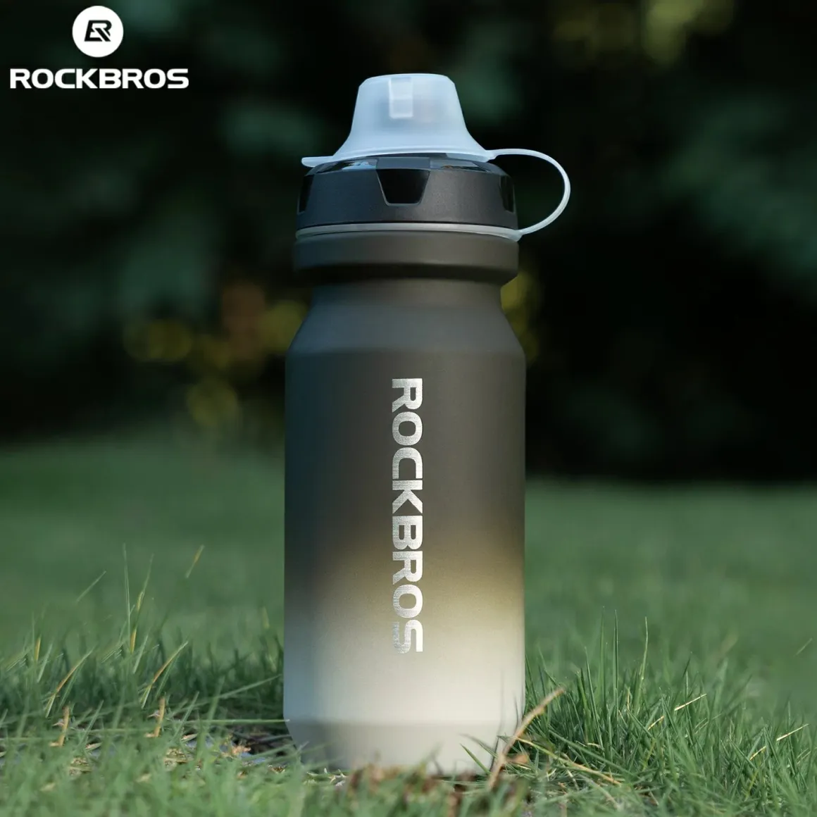 Skin-Feeling Bike Bottle with Pull-Top Lid – Lightweight Leakproof 600/750ml