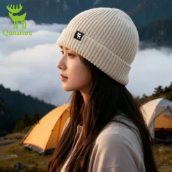 Slouchy Knit Beanie for Men Women Warm Knitted Winter Hat