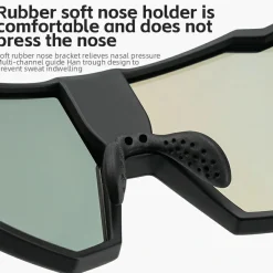 Smart Electronic Color-Changing Cycling Sunglasses