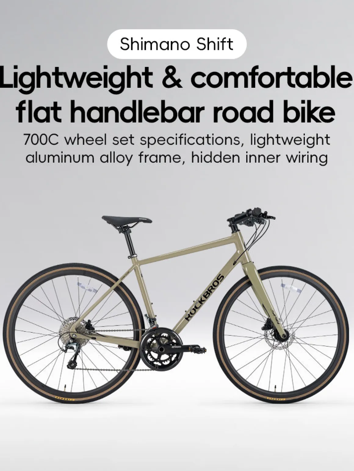 SPIN-P2M Carbon Fiber Fork Aluminum Frame Road Bike