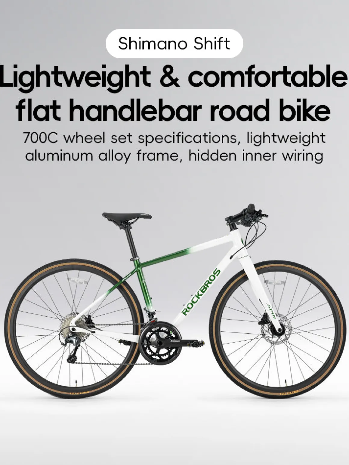 SPIN-P2M Carbon Fiber Fork Aluminum Frame Road Bike