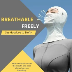Summer Balaclava Face Mask Light-sensitive Full Face Mask