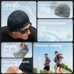 Summer Cycling Cap UV Protection Breathable Helmet Liner