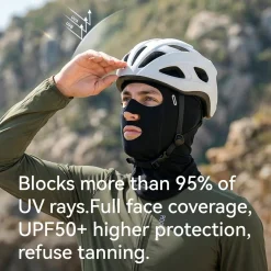 Summer Ice Silk Balaclava Cycling Face Cover