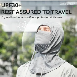 Summer Ice Silk Neck Gaiter Helmet Line