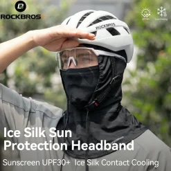 Summer Ice Silk Neck Gaiter Helmet Line