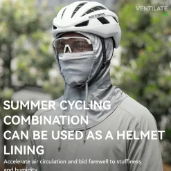 Summer Ice Silk Neck Gaiter Helmet Line