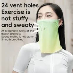 Summer Neck Gaiter Gradient Color