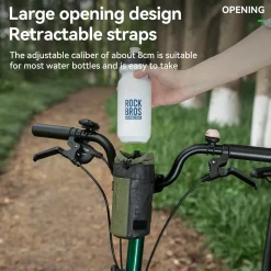 Sustainable Eco-Friendly Bike Water Bottle Bag 0.7L