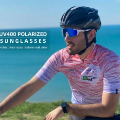 TAC Lightweight Polarized Sunglasses for Cycling & Fishing