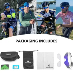 TAC Lightweight Polarized Sunglasses for Cycling & Fishing