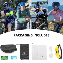 TAC Lightweight Polarized Sunglasses for Cycling & Fishing