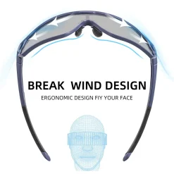 Thickened PC Lens Photochromic Sunglasses (UV400)