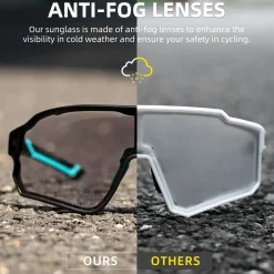 Thickened PC Lens Photochromic Sunglasses (UV400)