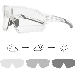 Thickened PC Lens Photochromic Sunglasses (UV400)