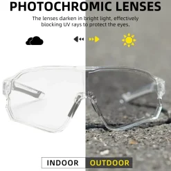 Thickened PC Lens Photochromic Sunglasses (UV400)