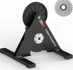 ThinkRider A1 Bike Trainer 11-Speed Cassette ANT+ Bluetooth Simulates 3% Slope