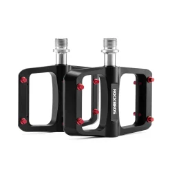 Titanium Axle & Magnesium Alloy 3-Bearing Bike Pedals