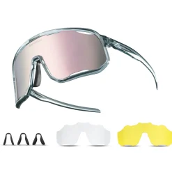 Transparent Windproof Polarized Cycling Glasses